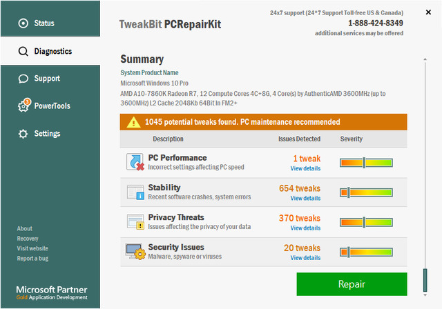 TweakBit PCRepairKit 1.8.3.10