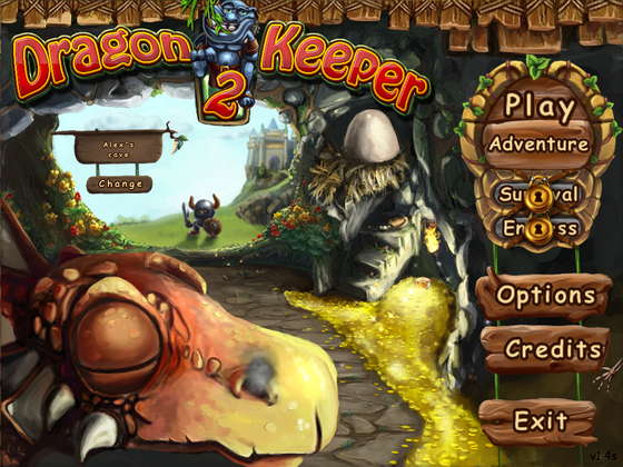 скриншот игры Dragon Keeper 2