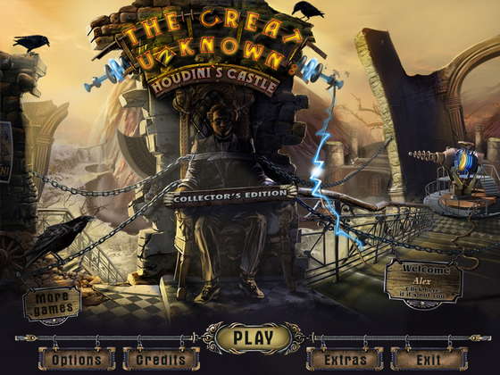 картинка к игре The Great Unknown: Houdini's Castle Collector's Edition