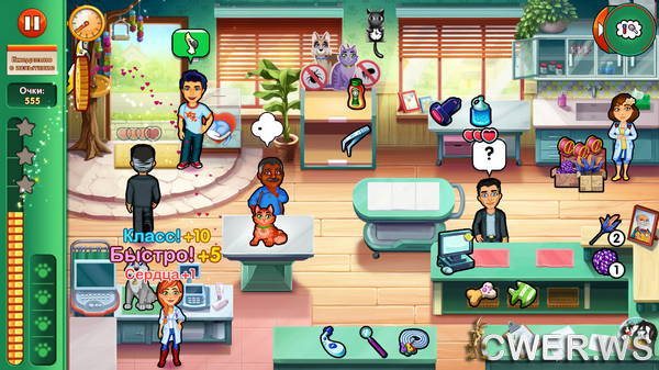 скриншот игры Dr. Cares 2: Amy's Pet Clinic Platinum Edition