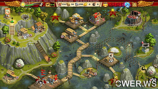 скриншот игры Roads of Rome: New Generation 3 Collector’s Edition