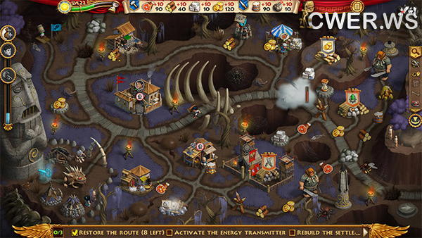 скриншот игры Roads of Rome: Portals 3 Collector's Edition