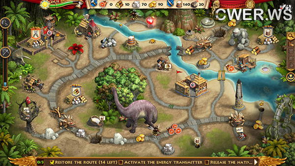 скриншот игры Roads of Rome: Portals 3 Collector's Edition