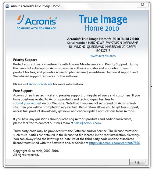 Acronis True Image Home