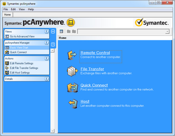 Symantec PcAnywhere Corporate Edition