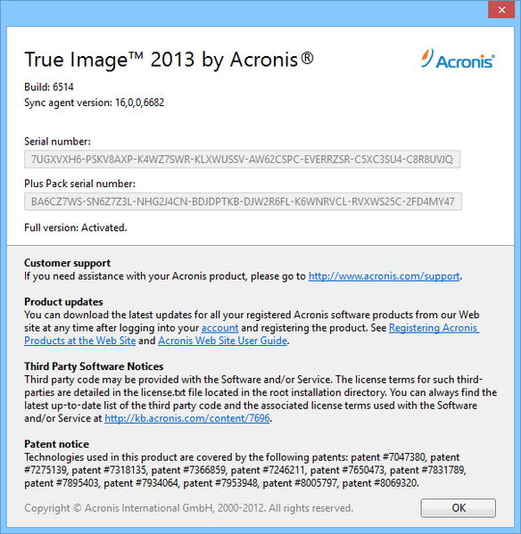 Acronis True Image Home 2013