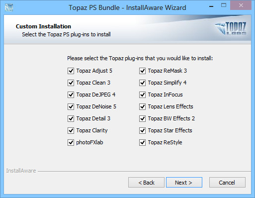 Topaz Photoshop Plugins Bundle 2013