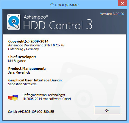 Ashampoo HDD Control