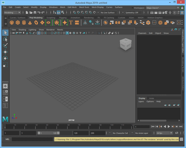 Autodesk Maya 2019