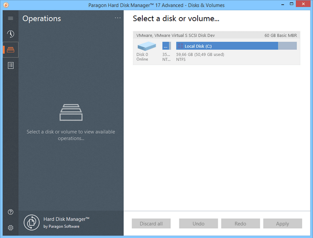 Paragon Hard Disk Manager 