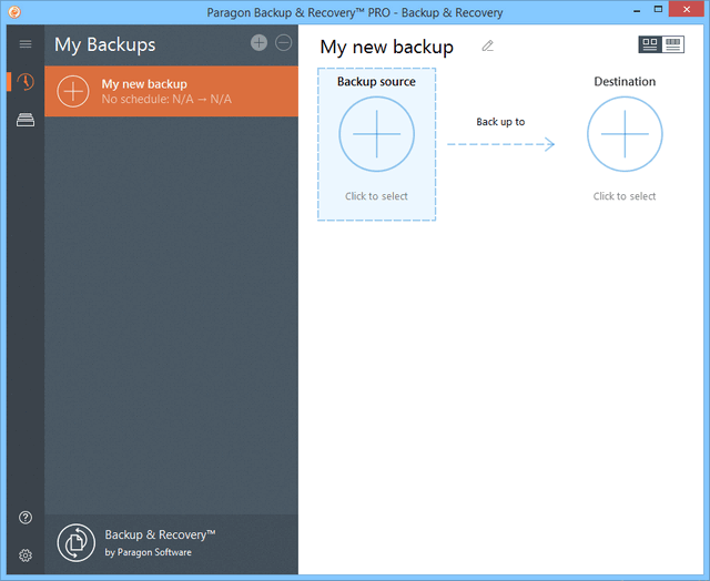 Paragon Backup & Recovery Pro