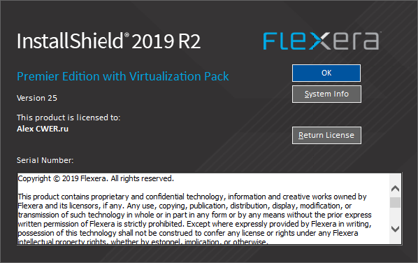 InstallShield 2019