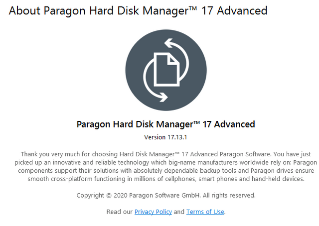 Paragon Hard Disk Manager