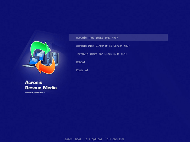 Acronis BootCD Rus