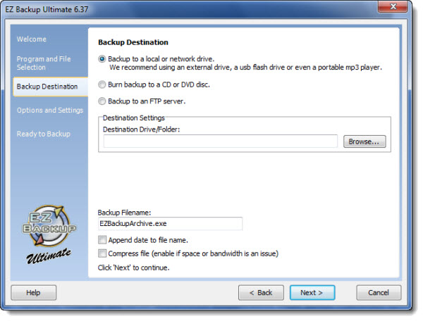 EZ Backup Ultimate 6.37