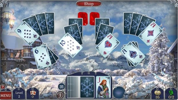 Jewel Match Solitaire Winterscapes 2 Collector's Edition