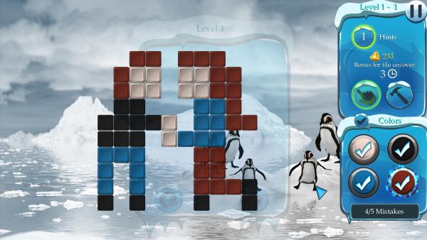 Time Twins Mosaics 4: Winter Splash