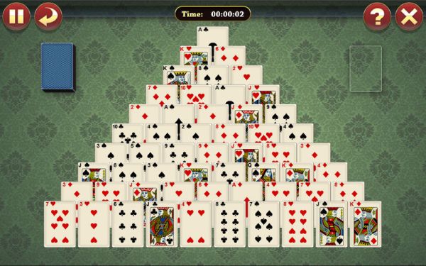 Lucky Pyramid Solitaire