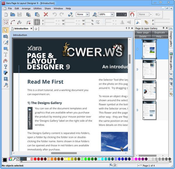 Xara Page & Layout Designer 9