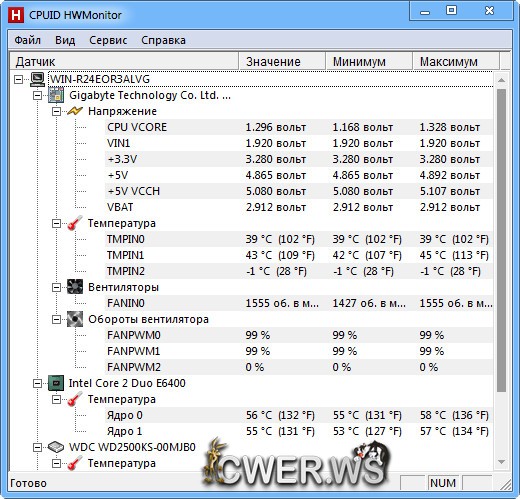 HWMonitor Free 1