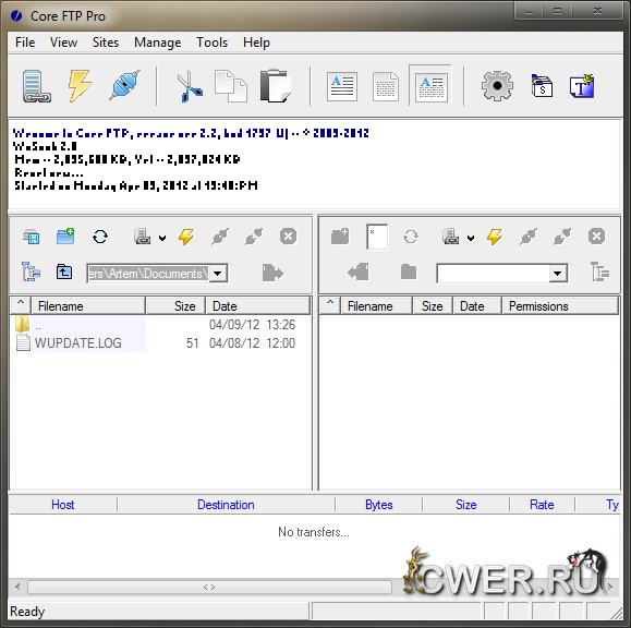 Core FTP Pro 2