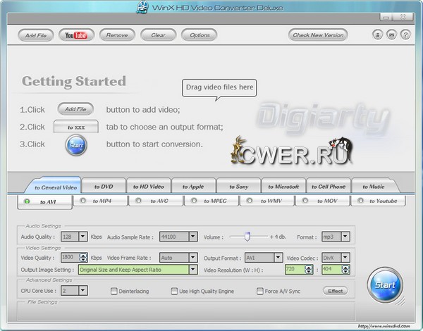 WinX HD Video Converter Deluxe 3