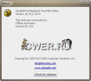 UltraEdit 18.10.0.1014