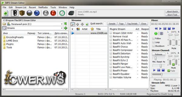 MP3 Stream Editor 3