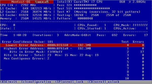 Memtest86 4