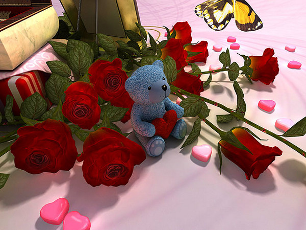 Valentine Musicbox 3D Screensaver