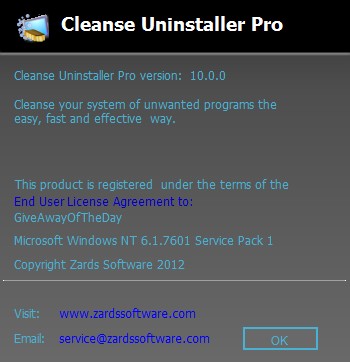 Cleanse Uninstaller