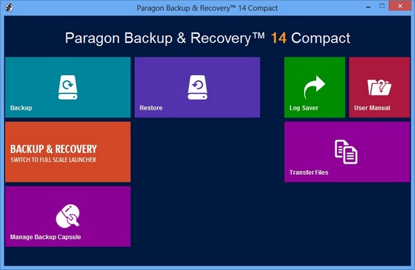 Paragon Backup and Recovery