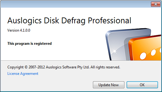 Auslogics Disk Defrag Pro