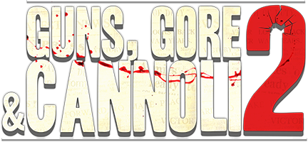 Guns, Gore and Cannoli 2 Logo