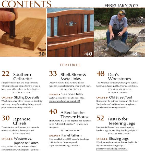 Popular Woodworking №202 (February 2013)с