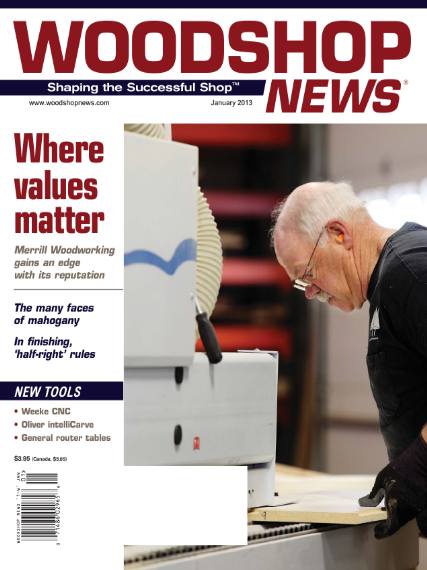 Woodshop News №1 (January 2013)