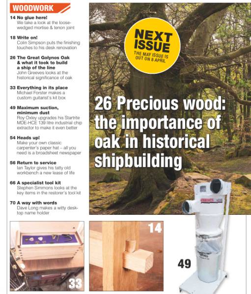 The Woodworker & Woodturner №4 (April 2016)с