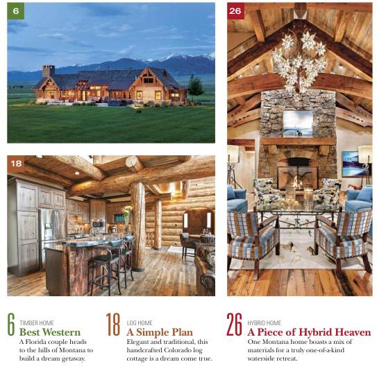 Log & Timber Home Design Guide (2016)с