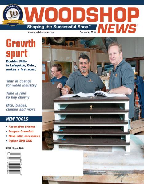 Woodshop News №12 (December 2016)