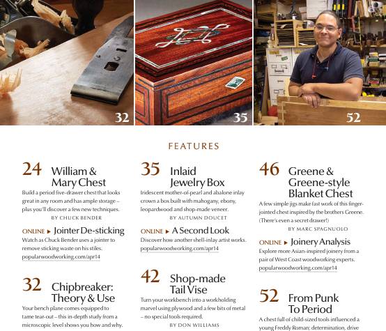 Popular Woodworking №210 (April 2014)c