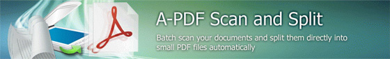 A-PDF Scan and Split v3.4.0