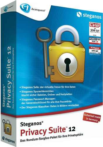 Steganos Privacy Suite 12.1.0 Revision 9730 + Rus